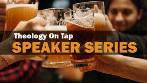 toasting beers and theology on tap logo