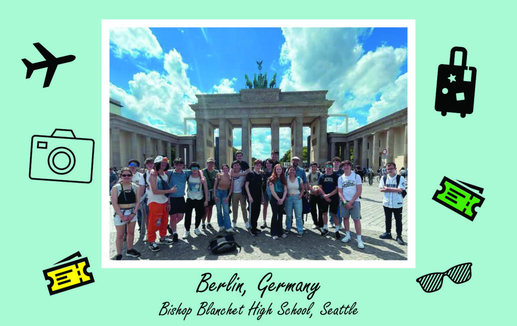 High school students travel to Berlin